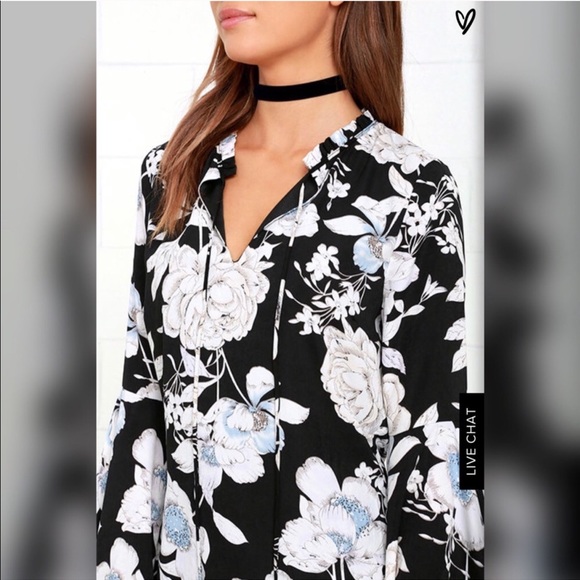 πHPπLulus Floral Print Shift Dress - Picture 2 of 6